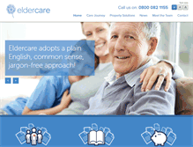 Tablet Screenshot of eldercaregroup.co.uk